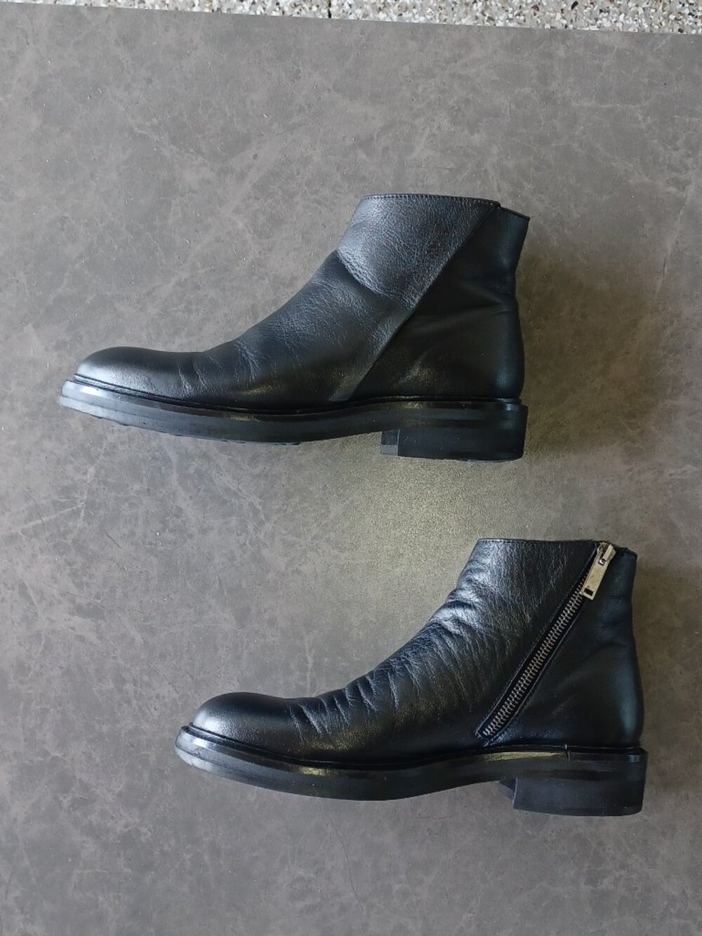 Thursday Boot Co Women's Zip-Up Boot Size 8 Black